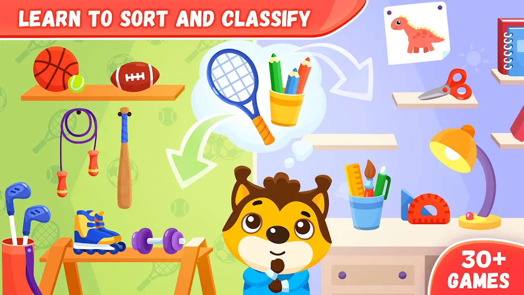 Educational games for kids 2-4  [МОД Все открыто] Screenshot 3