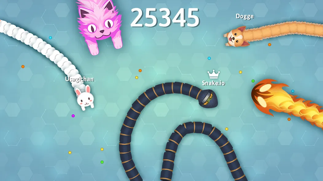 Snake.io - Fun Snake .io Games  [МОД Menu] Screenshot 1