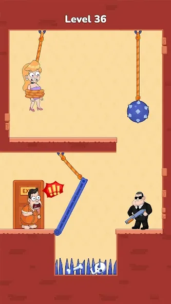 Cut Master: Fun Rope Cut Game (Кат зе Роуп)  [МОД Бесконечные деньги] Screenshot 1