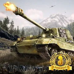 Скачать взлом Tank Warfare: PvP Battle Game (Танковое сражение)  [МОД Все открыто] - полная версия apk на Андроид