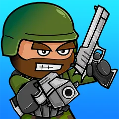 Скачать взлом Mini Militia - War.io (Мини Милития)  [МОД Unlocked] - стабильная версия apk на Андроид