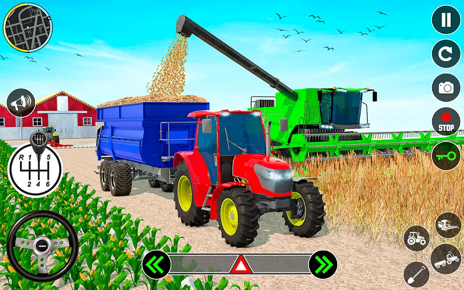 Tractor Farming: Tractor Games (Тракторное хозяйство)  [МОД Unlimited Money] Screenshot 3