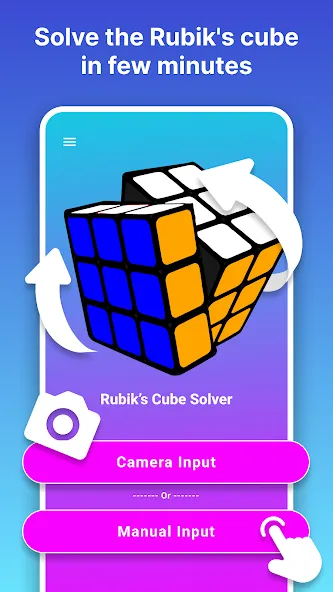 Rubik's Cube Solver  [МОД Меню] Screenshot 2