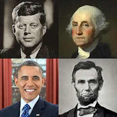 Скачать взлом US Presidents and History Quiz  [МОД Бесконечные монеты] - последняя версия apk на Андроид