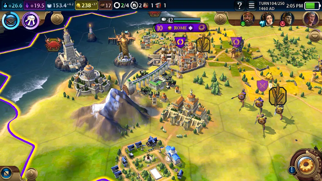 Civilization VI - Build A City (Цивилизация )  [МОД Unlocked] Screenshot 1