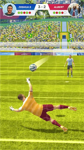 Football World - Real People (Футбол Ворлд)  [МОД Меню] Screenshot 3