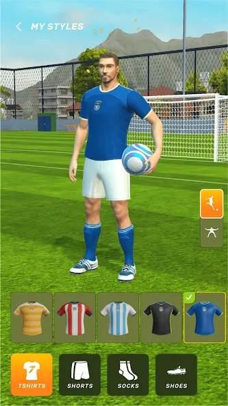 Football World - Real People (Футбол Ворлд)  [МОД Меню] Screenshot 5