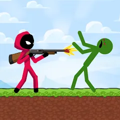 Взломанная Stick vs Zombies (Стикмен против Зомби)  [МОД Все открыто] - полная версия apk на Андроид