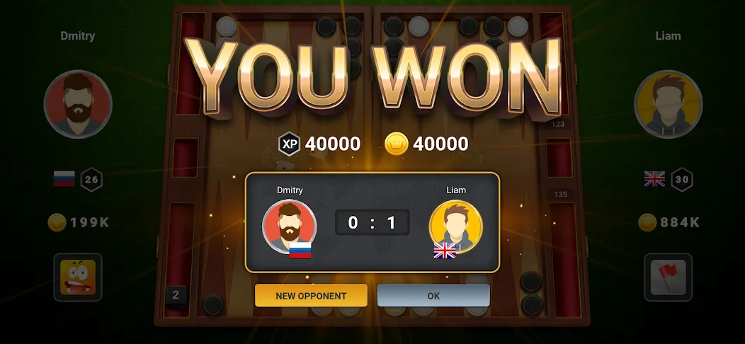 Backgammon Champs - Board Game (Бэкгаммон Чемпс)  [МОД Unlimited Money] Screenshot 4