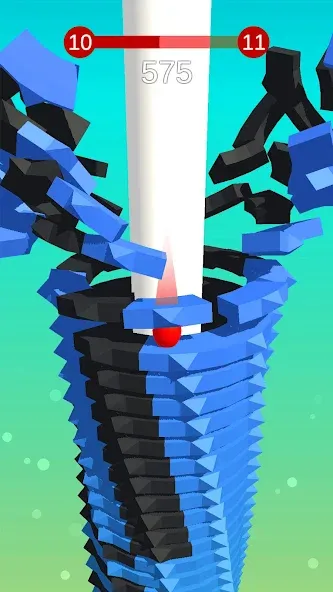 Stack Ball - Crash Platforms (Стэк Болл)  [МОД Mega Pack] Screenshot 1