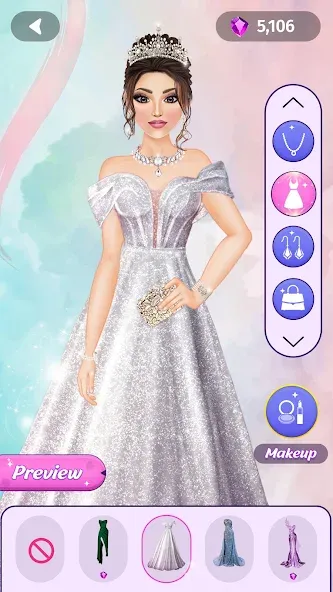 Dress Up Fashion: Makeup Games  [МОД Все открыто] Screenshot 2