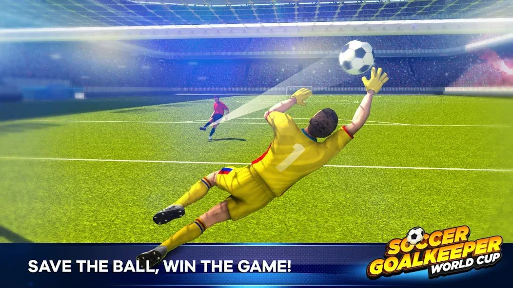 Soccer Goalkeeper Games 2024  [МОД Много монет] Screenshot 2