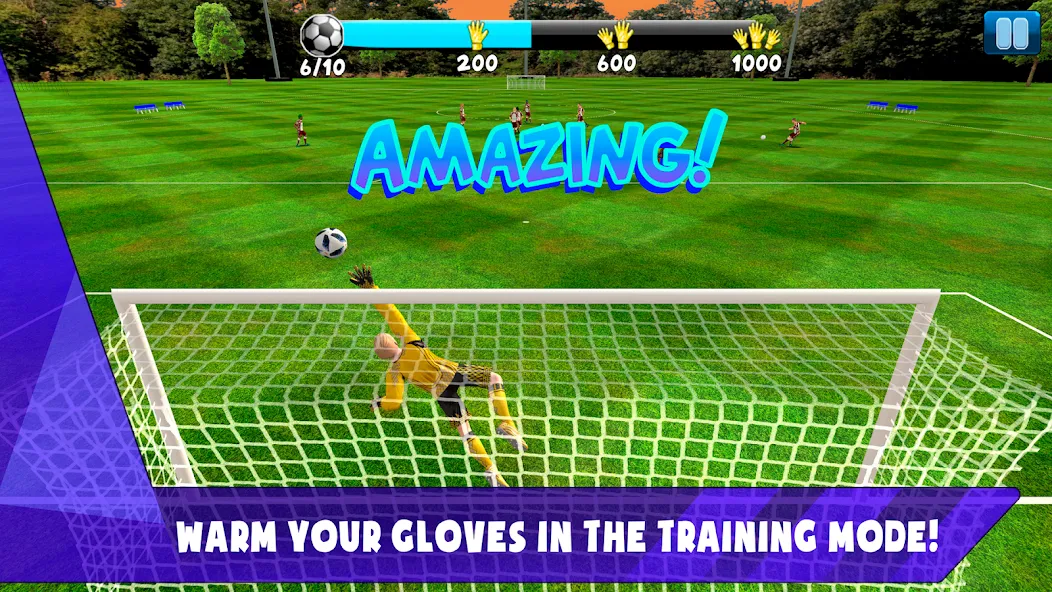 Soccer Goalkeeper 2024 (Соккер Голкипер 2022)  [МОД Unlocked] Screenshot 1