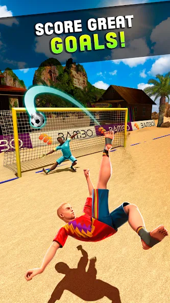 Shoot Goal - Beach Soccer Game (Шут)  [МОД Mega Pack] Screenshot 3