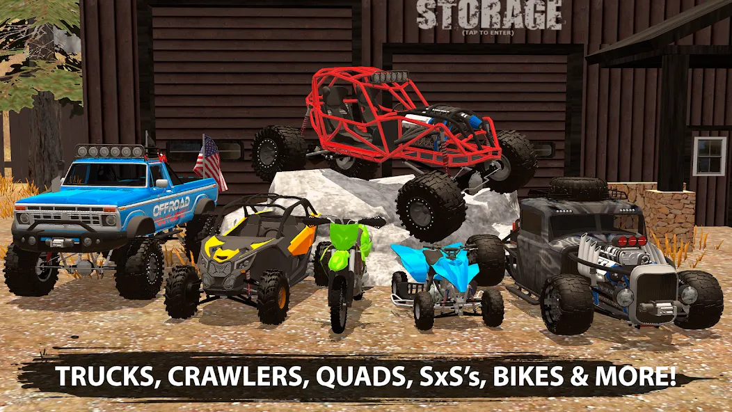 Offroad Outlaws (Оффроуд Аутлоус)  [МОД Unlocked] Screenshot 1