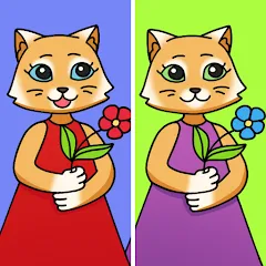 Взлом Find Differences: Cute Cats  [МОД Много монет] - стабильная версия apk на Андроид