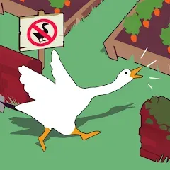 Скачать взломанную Crazy Goose Simulator  [МОД Menu] - стабильная версия apk на Андроид