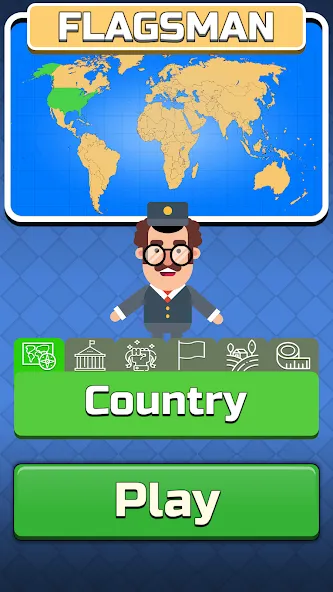 Geography: Flags Quiz Game  [МОД Много монет] Screenshot 5