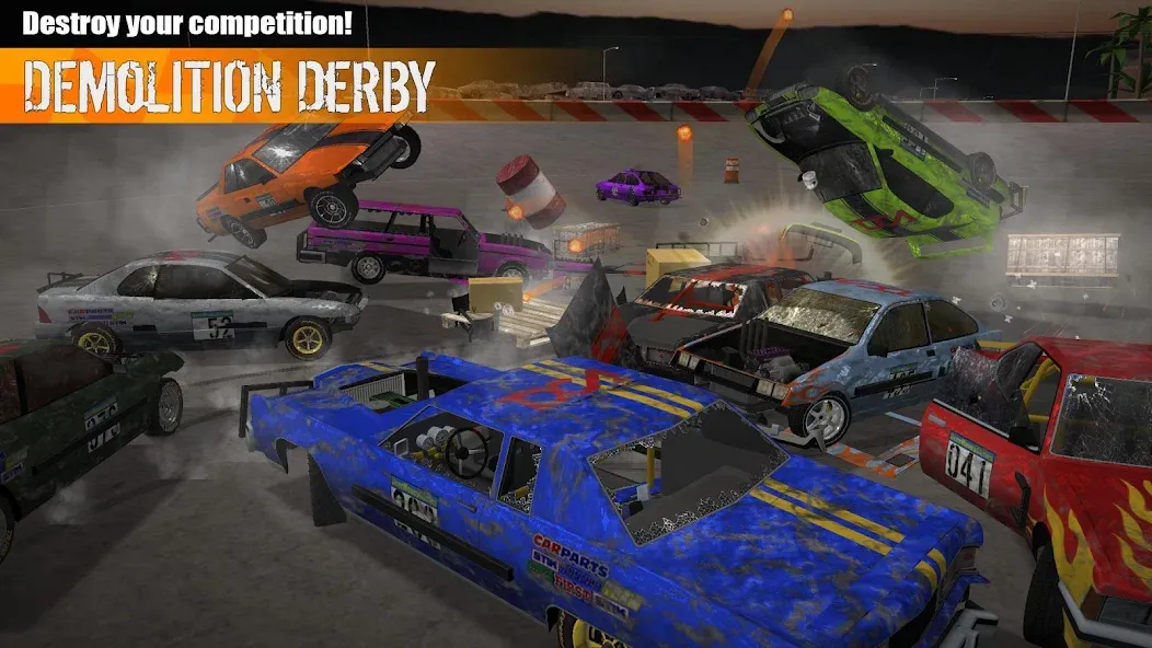 Demolition Derby 3 (Демолиция Дерби 3)  [МОД Mega Pack] Screenshot 2