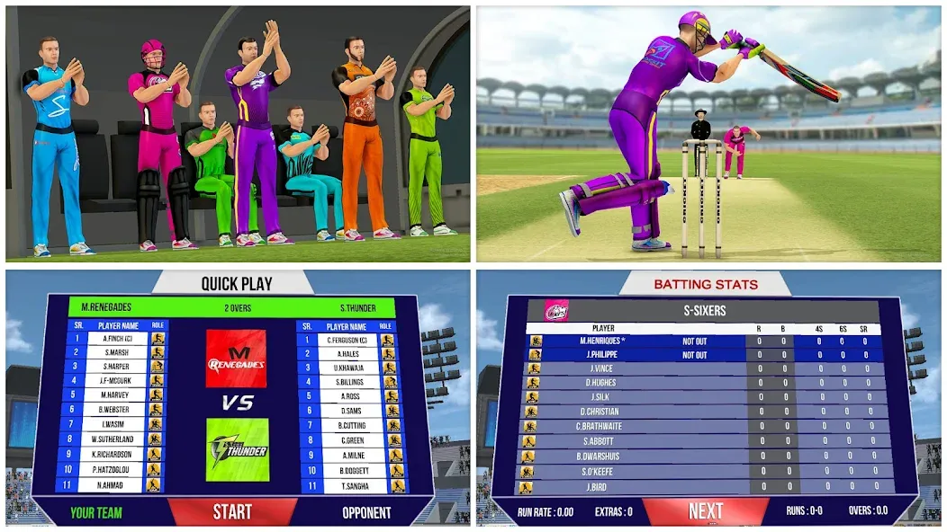 Aussie T20 Cricket Game 2023  [МОД Меню] Screenshot 5