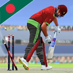 Взломанная Bangladesh Cricket T20 Game (Бангладеш Крикет Лиг)  [МОД Бесконечные монеты] - стабильная версия apk на Андроид