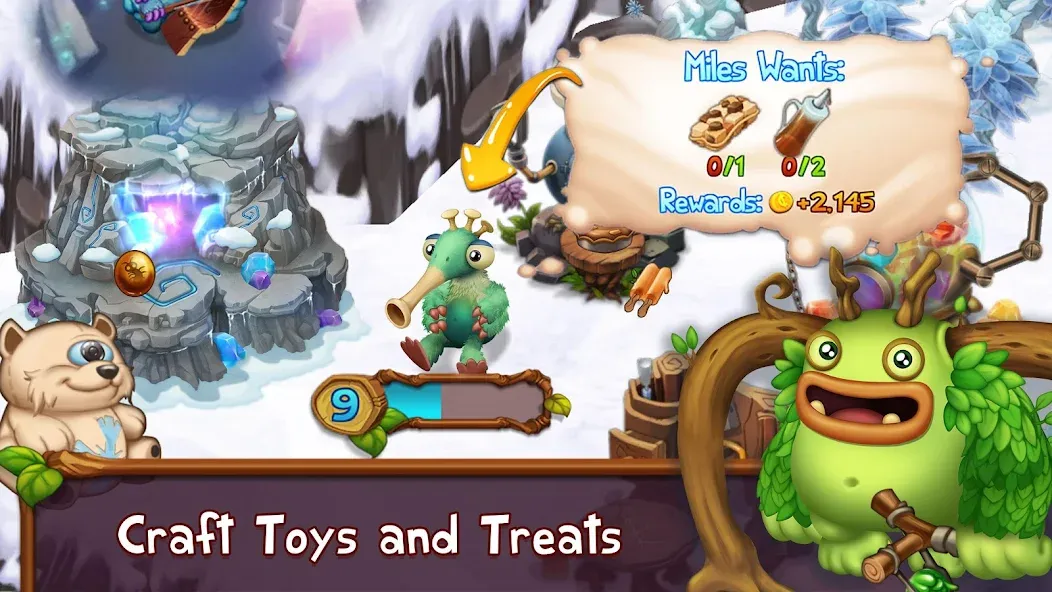 Singing Monsters: Dawn of Fire (Сингинг Монстерс)  [МОД Бесконечные деньги] Screenshot 2