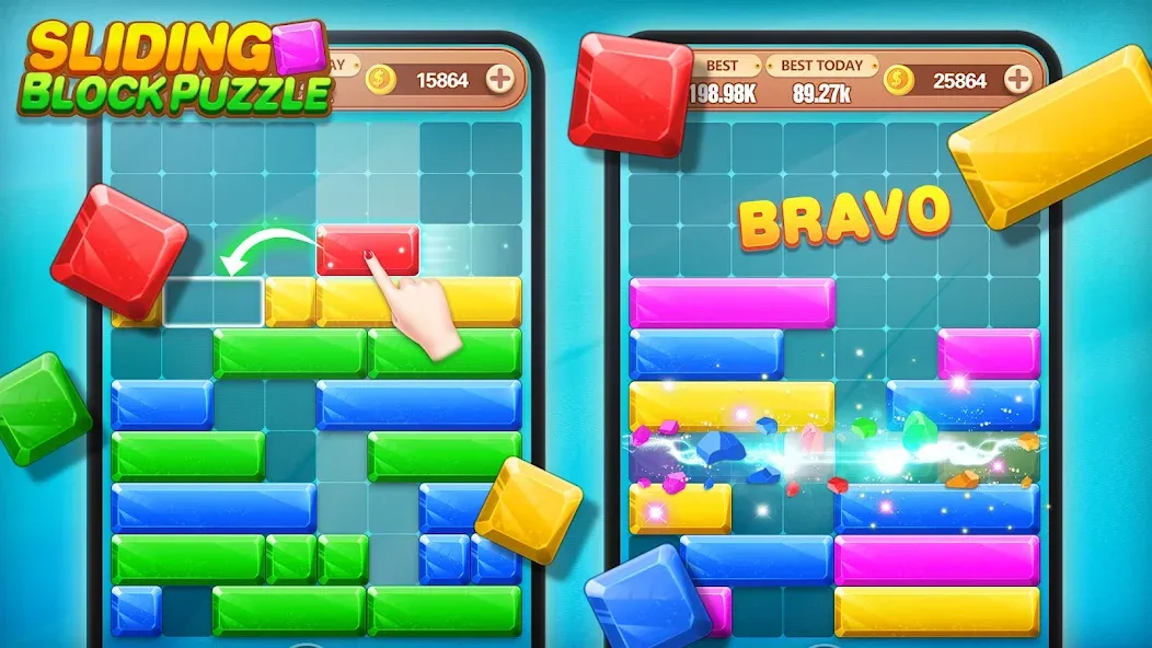 Block Crush - Puzzle Game  [МОД Меню] Screenshot 2