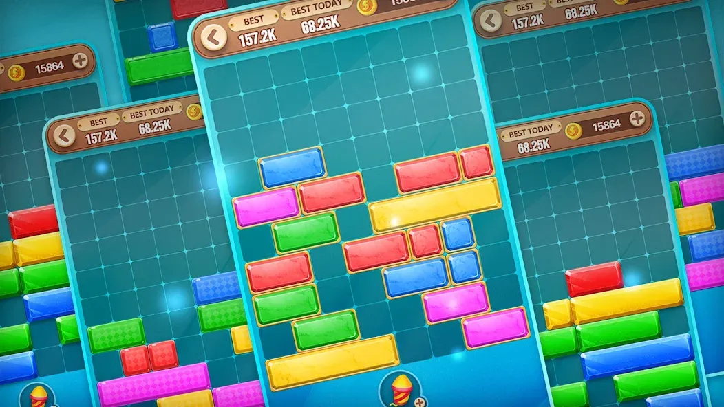 Block Crush - Puzzle Game  [МОД Меню] Screenshot 3