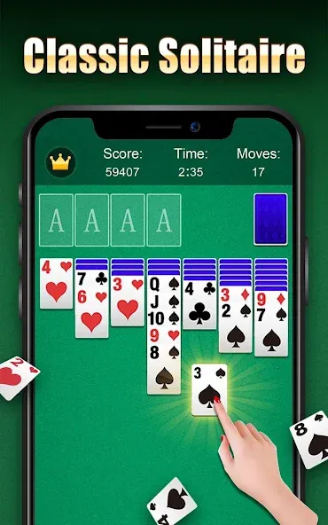 Solitaire  [МОД Unlimited Money] Screenshot 1