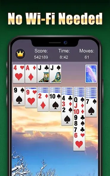 Solitaire  [МОД Unlimited Money] Screenshot 3