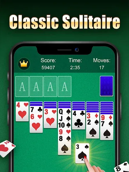 Solitaire  [МОД Unlimited Money] Screenshot 5