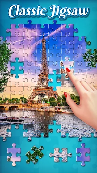 Jigsaw Puzzles  [МОД Все открыто] Screenshot 1