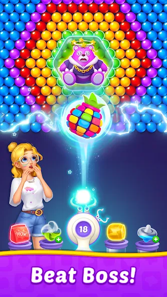 Bubble Shooter Home  [МОД Mega Pack] Screenshot 3