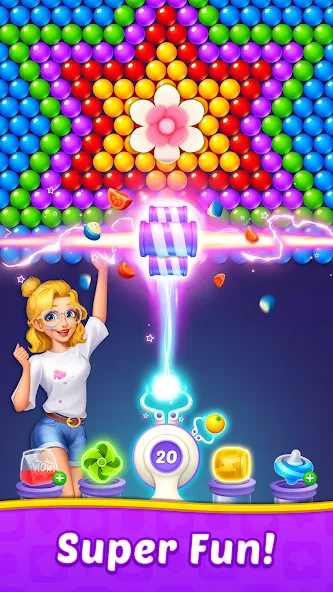 Bubble Shooter Home  [МОД Mega Pack] Screenshot 4