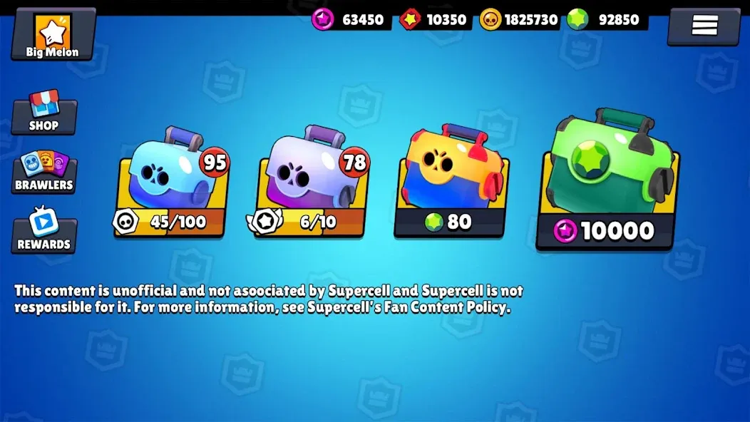 Box Simulator for Brawl Stars  [МОД Menu] Screenshot 2