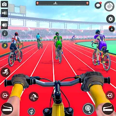 Взлом BMX Cycle Race 3d Cycle Games (гонка на велосипедах 3D игры на велосипеде)  [МОД Unlimited Money] - последняя версия apk на Андроид