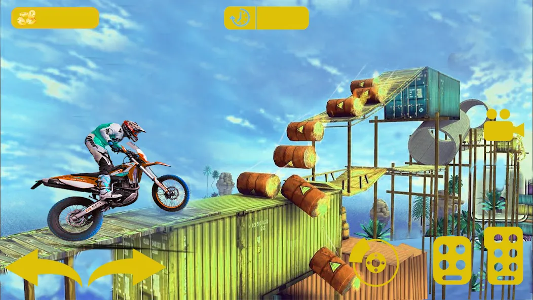 Bike stunt 3d games-Bike games  [МОД Menu] Screenshot 1