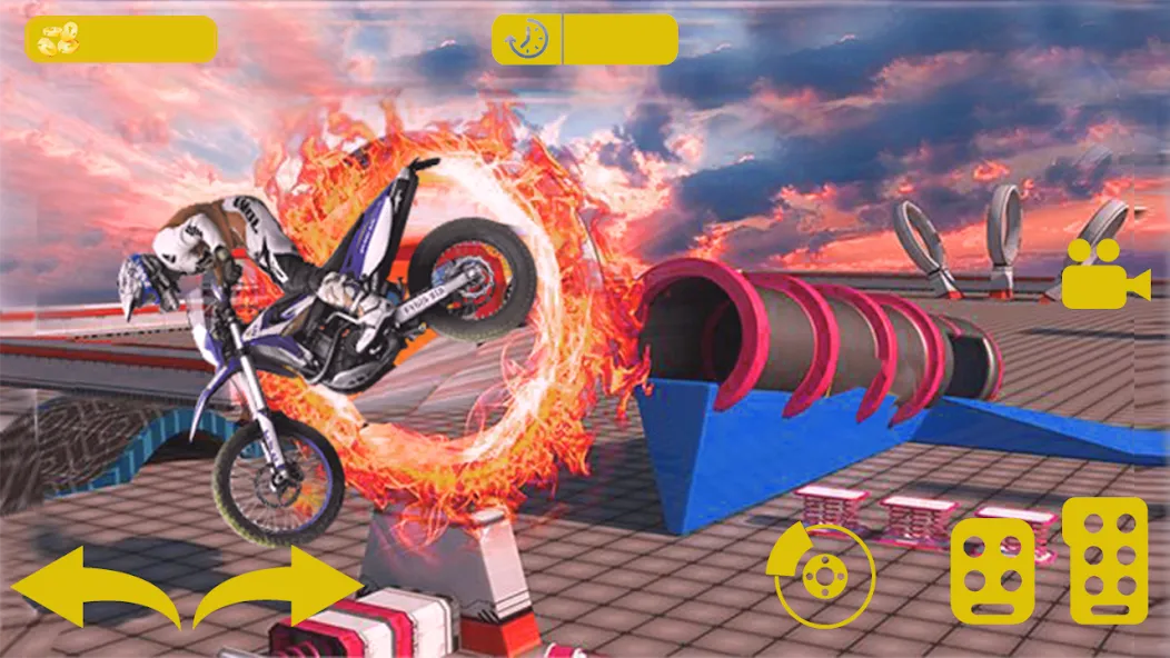 Bike stunt 3d games-Bike games  [МОД Menu] Screenshot 4