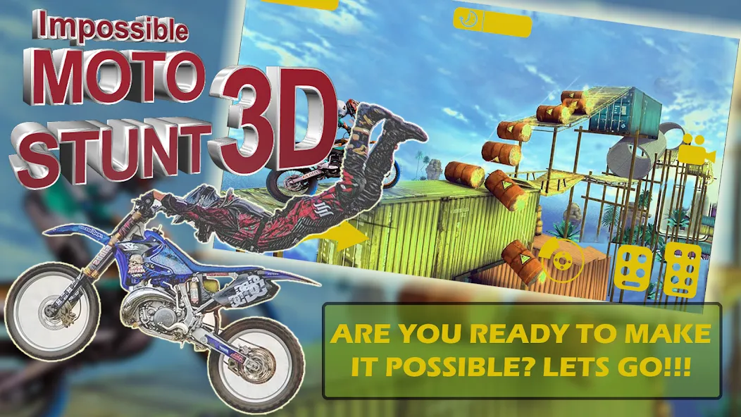 Bike stunt 3d games-Bike games  [МОД Menu] Screenshot 5