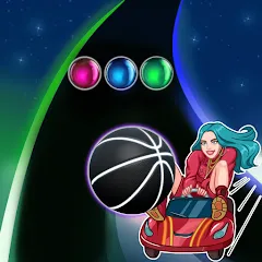 Скачать взломанную Billie Eilish : Rolling Ball (Билли Айлиш)  [МОД Много денег] - полная версия apk на Андроид