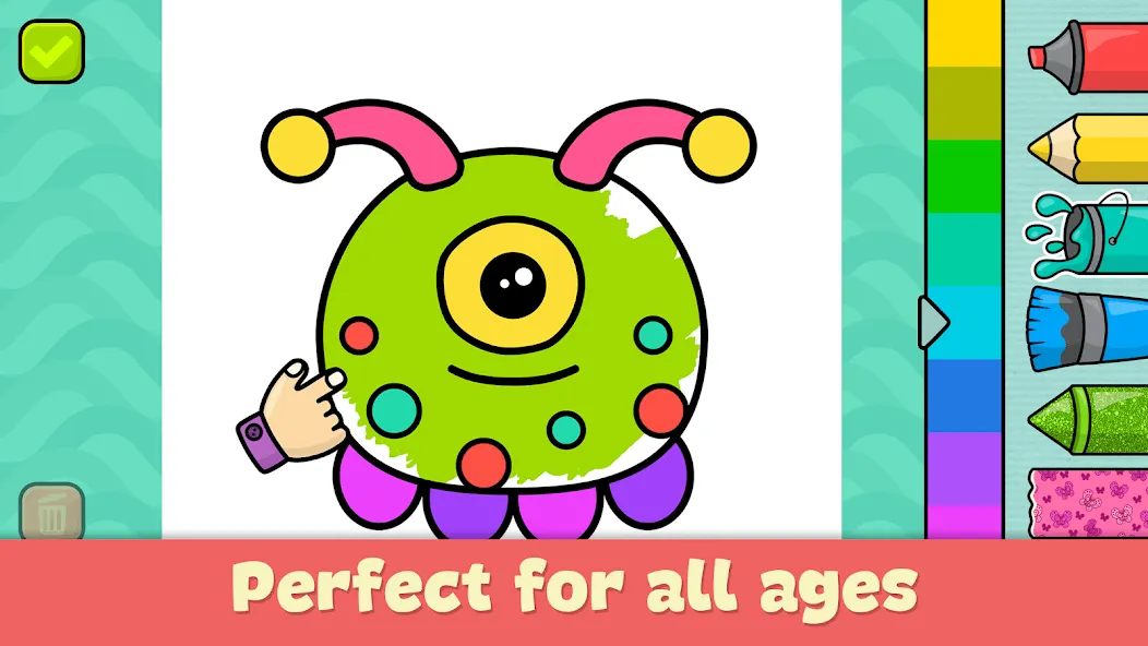 Coloring Book - Games for Kids  [МОД Menu] Screenshot 1