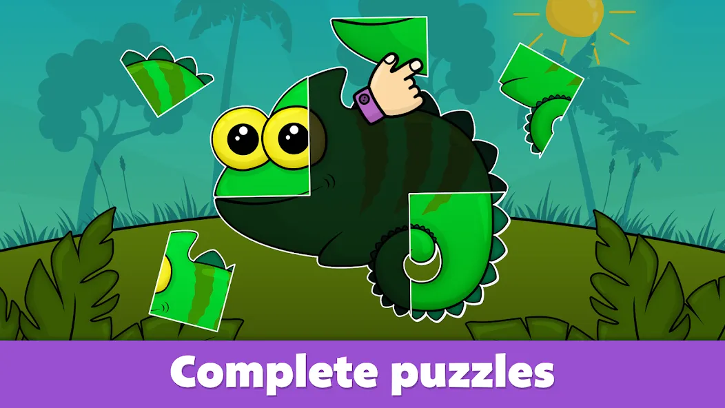 Kids Puzzle Games 2-5 years  [МОД Unlocked] Screenshot 3