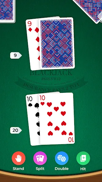 Blackjack (Блэкджек)  [МОД Бесконечные деньги] Screenshot 4