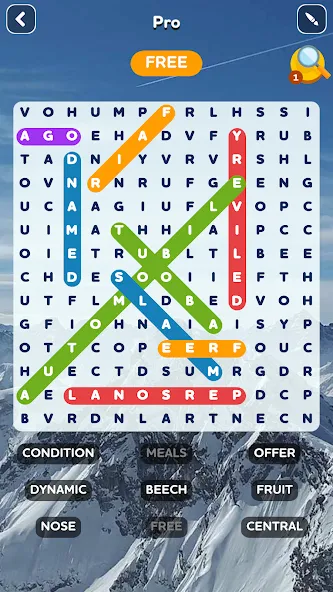 Word Search - Word Puzzle Game  [МОД Unlimited Money] Screenshot 3