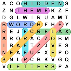 Взлом Word Search - Word Puzzle Game  [МОД Unlimited Money] - полная версия apk на Андроид