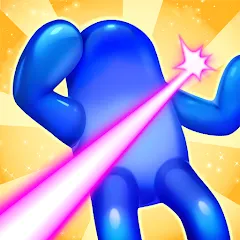 Скачать взломанную Blob Shooter 3D — Assassin Hit  [МОД Много монет] - последняя версия apk на Андроид