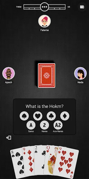 Hokm+  [МОД Много денег] Screenshot 3