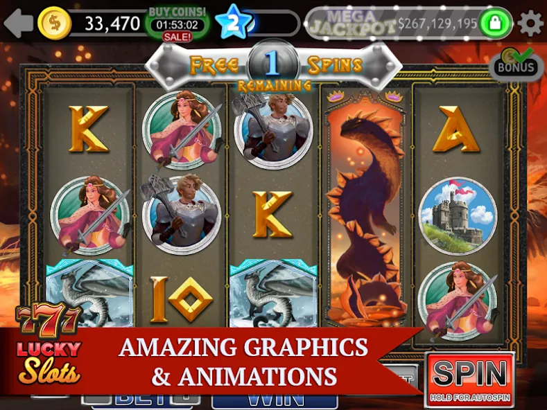 Lucky Slots (Лаки Слотс)  [МОД Бесконечные монеты] Screenshot 3