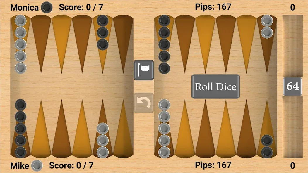 Bluetooth Backgammon  [МОД Все открыто] Screenshot 2