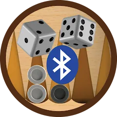 Скачать взломанную Bluetooth Backgammon  [МОД Все открыто] - стабильная версия apk на Андроид